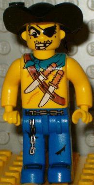 LEGO Minifigure-Pirates - Drake Dagger-4 Juniors / Pirates-4J016-Creative Brick Builders